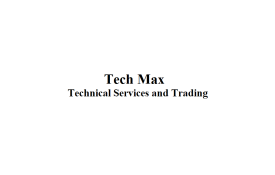 Tech Max Technical Services and Trading
